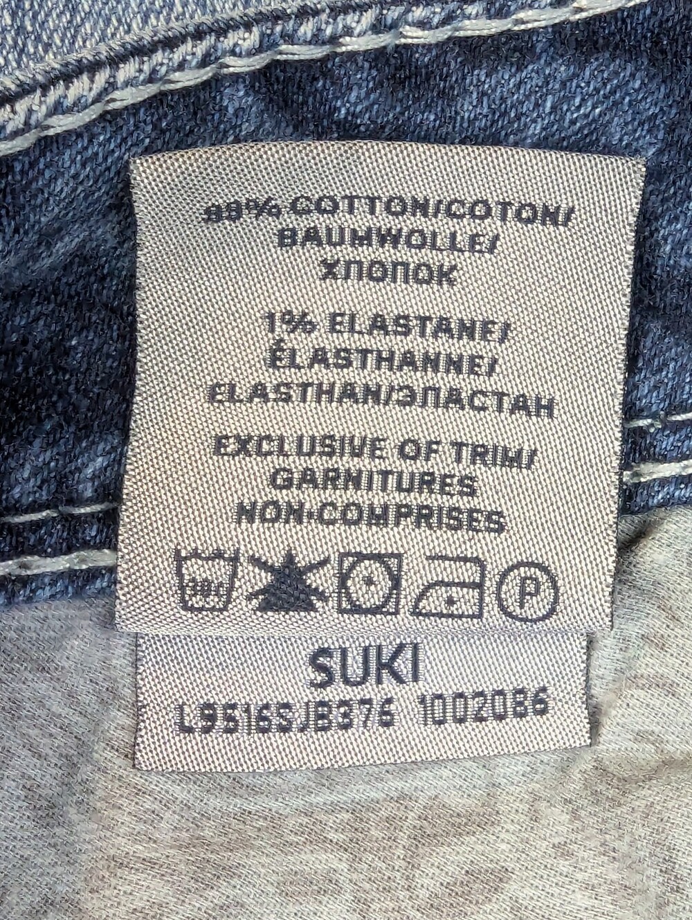 Silver Jeans Co. Sz 28 Suki Mid Rise Bootcut Jeans Curvy Fit - Picture 8 of 12